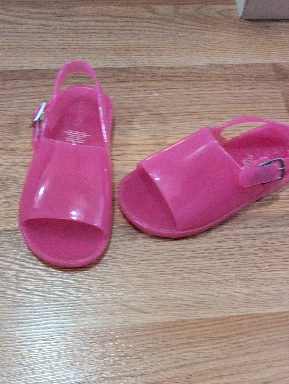 Old Navy Pink Jelly Slingback Sandals for Kids